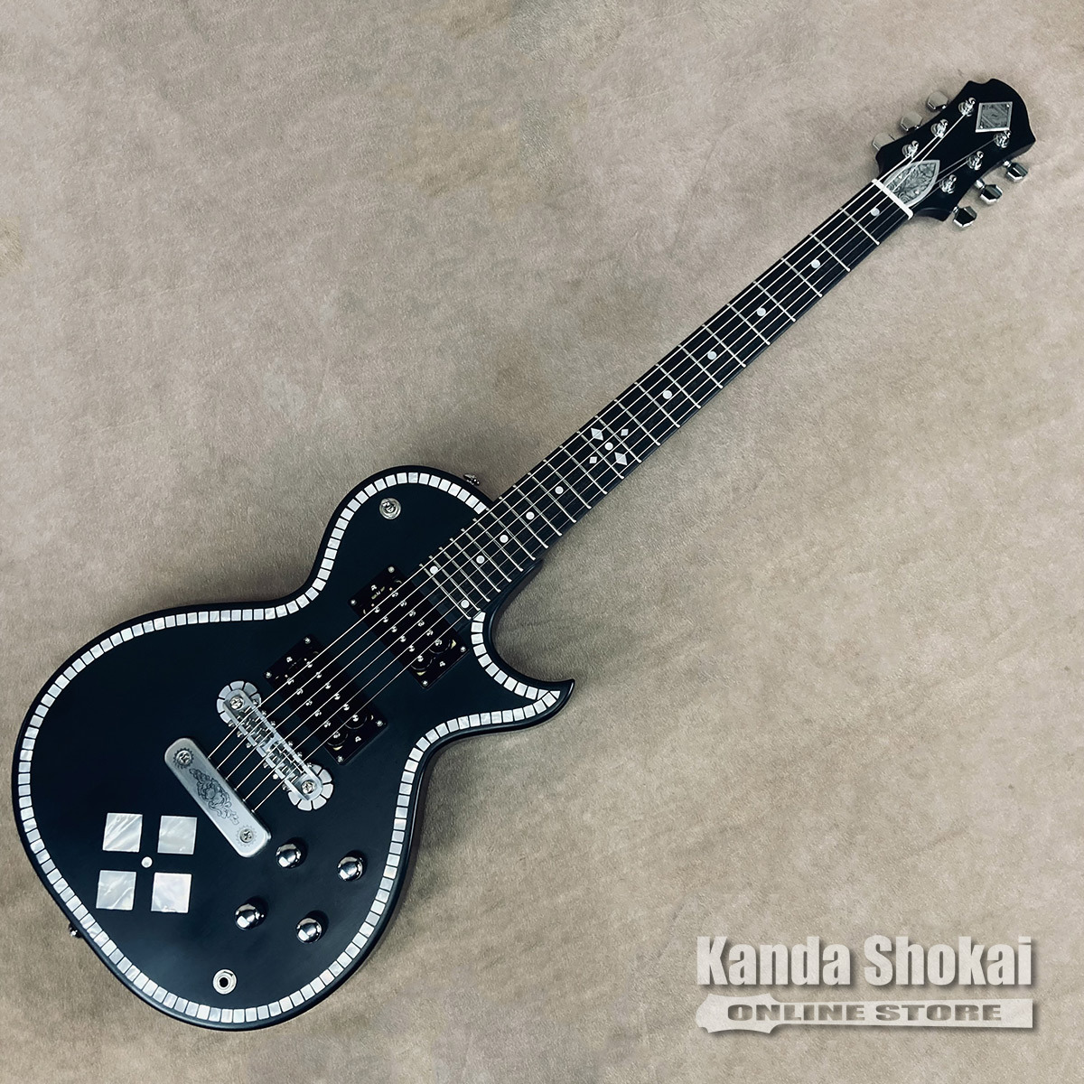Zemaitis ( ゼマイティス ) エレキギター IFG-AC-24 DIA, Black｜kanda-store｜02