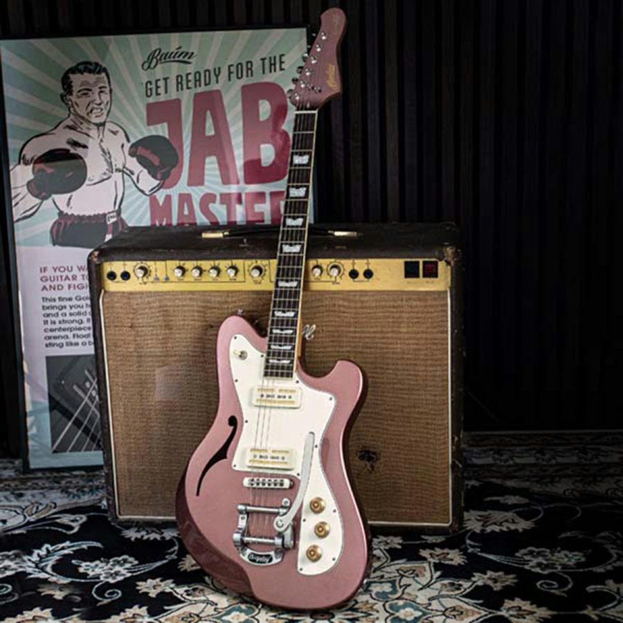 Baum Guitars ( バウム・ギター ) Conquer 59-W with Tremolo, Burgundy Mist｜kanda-store｜06