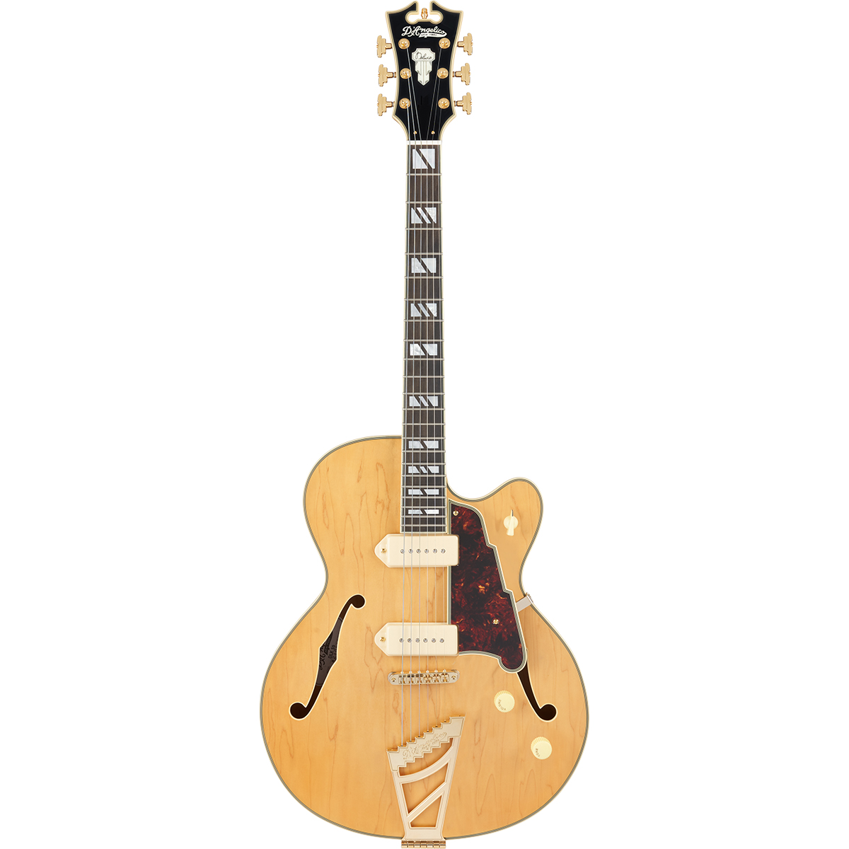 D'Angelico ( ディアンジェリコ ) Deluxe 59, Satin Honey