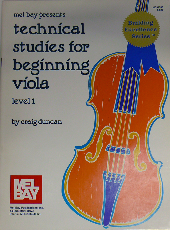 Technical Studies for Beginning Viola