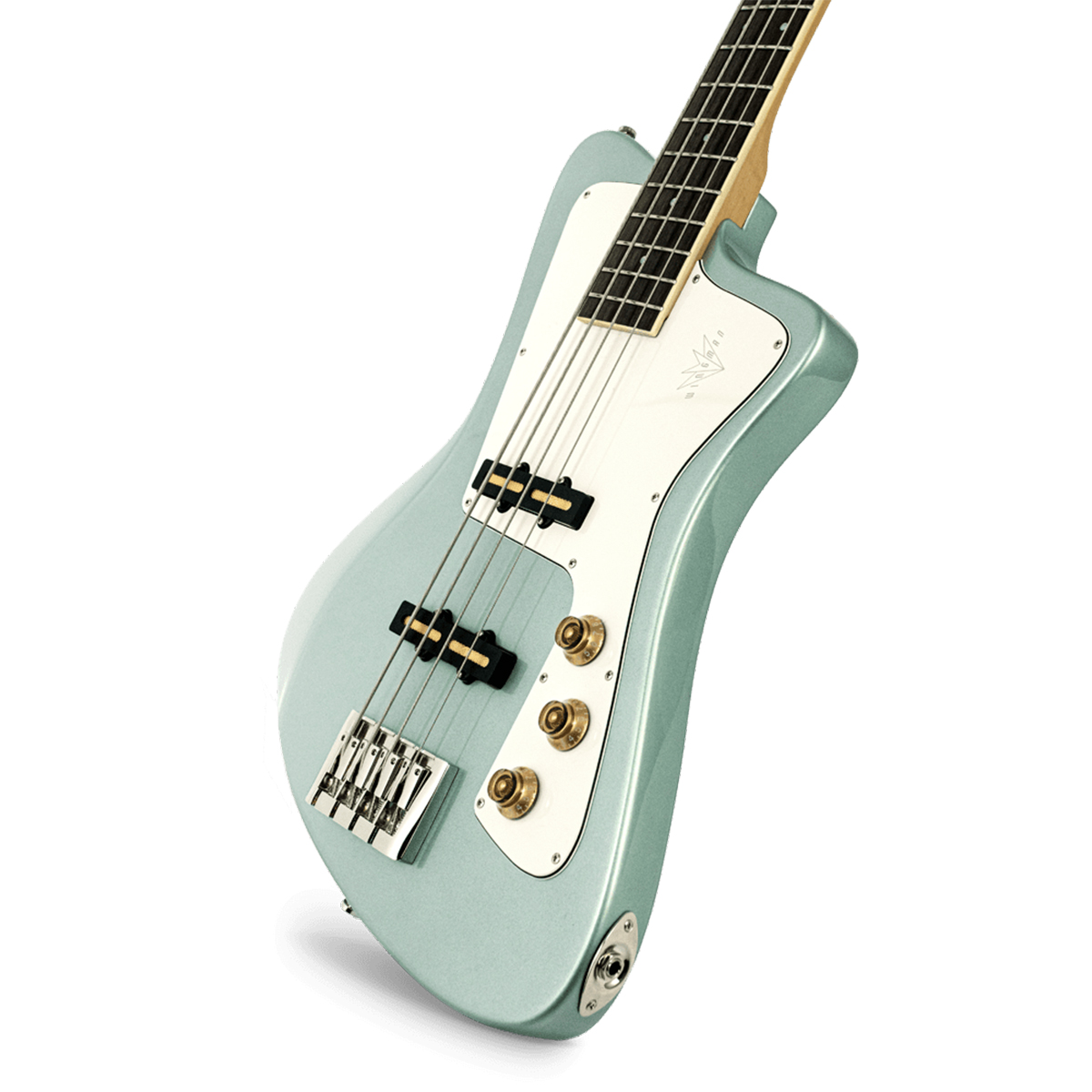 Baum Guitars ( バウム・ギター ) Wingman Bass， Ocean Mist_13