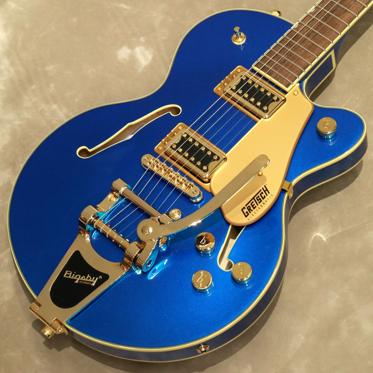 Gretsch ( グレッチ ) G5655TG Electromatic Center Block Jr. Single-Cut with Bigsby, Azure Metallic | GRETSCH