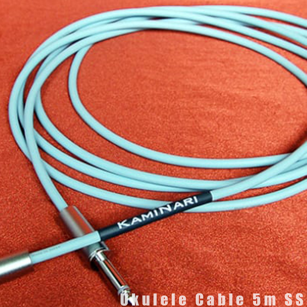 KAMINARI GUITARS（カミナリギターズ）Ukulele Cable K-UC5SS [ウクレレ用ケーブル](5M/SS)｜kanda-store