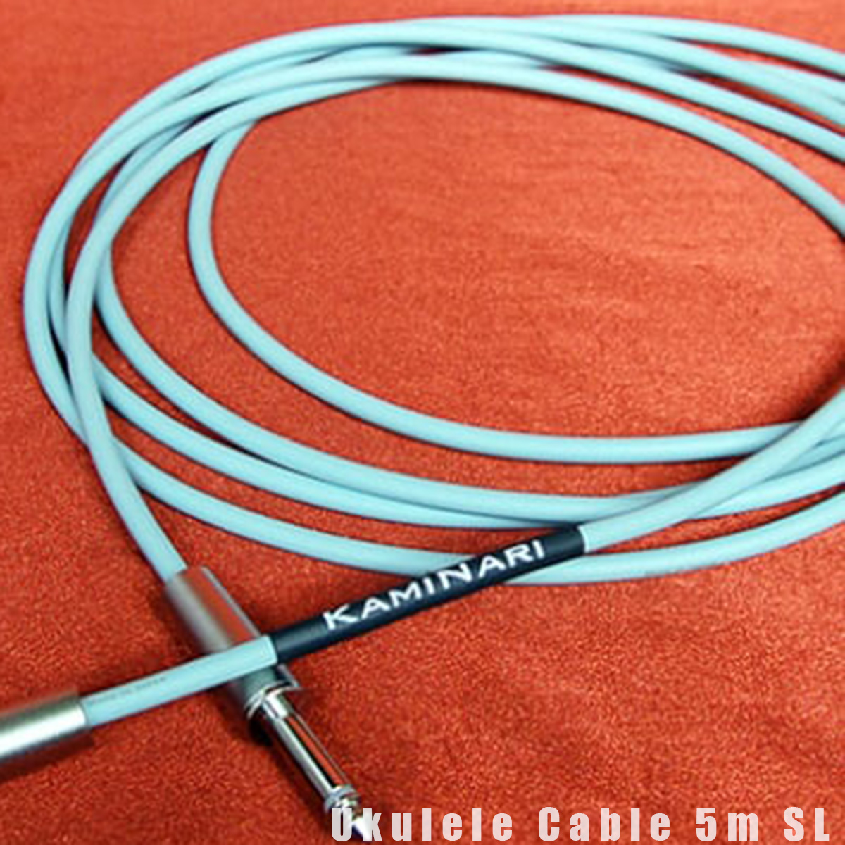 KAMINARI GUITARS（カミナリギターズ）Ukulele Cable K-UC5LS [ウクレレ用ケーブル](5M/SL)｜kanda-store
