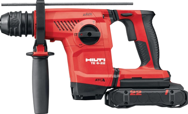 HILTI ヒルティ NURON 充電式ロータリーハンマー TE 6-22 + DRS 4/6