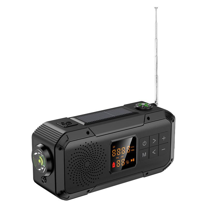 防災ラジオ 手回し AM ワイドFM 携帯 ラジオ 懐中電灯 bluetooth