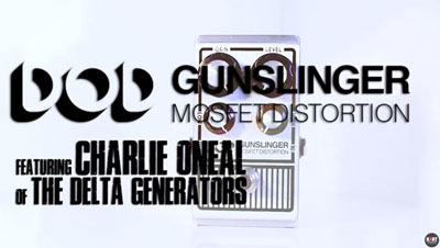 DOD Gunslinger MOSFET Distortion Pedal ディストーション