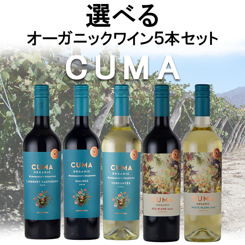 オーガニック 選べる ワインセット 5本 クマ ワイン アルゼンチン 産