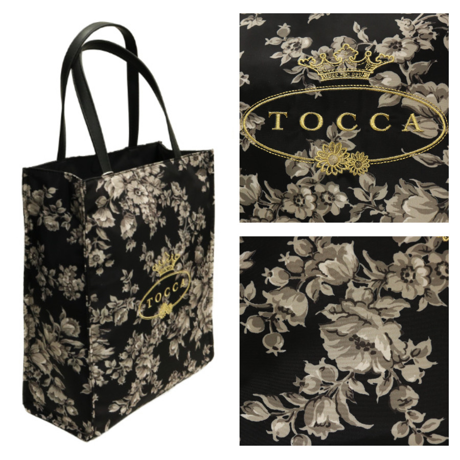 2023年春夏】 トッカ バッグ TOCCA PEONY BAG トートバッグ フラワー柄