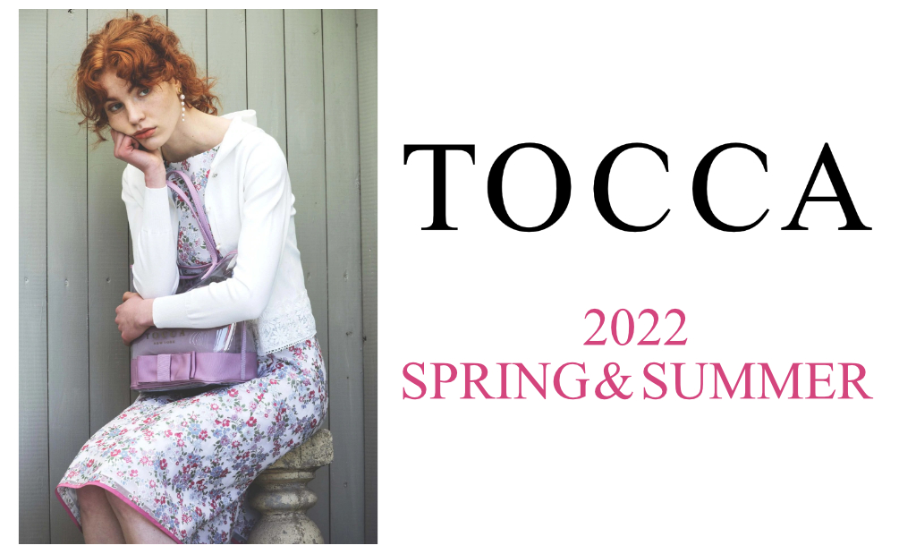 【2022年春夏】 TOCCA ワンピース トッカ 【洗える】 PARLOUR パーラー ギンガムチェック ネイビー 2022ss SUMMER  COLLECTION 正規品