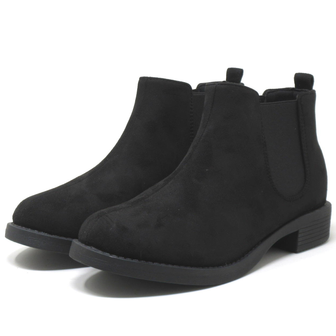 ショートブーツ 大きいサイズ レディース 靴 25.5cm 26cm 26.5cm 対応 厚底 サイドゴアブーツ チェルシーブーツ 1327TW |  | 02