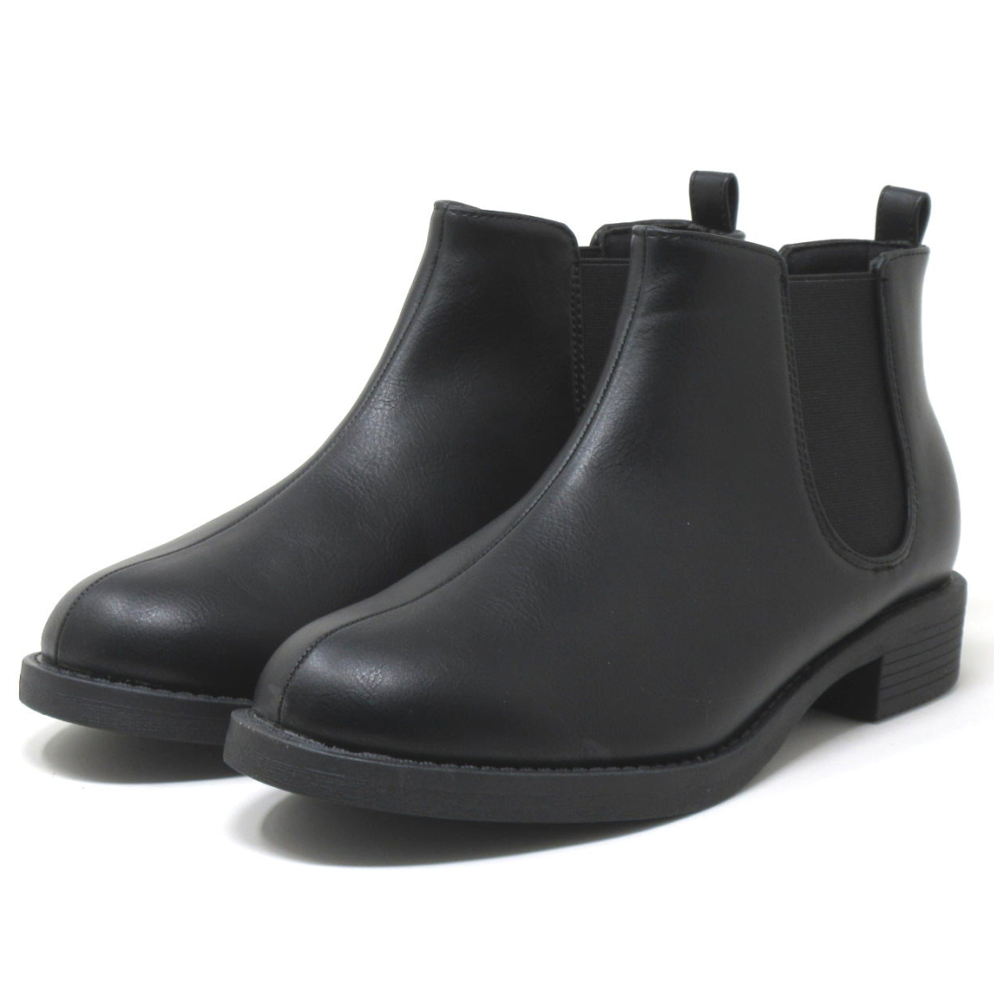 サイドゴアブーツ　　サイズ37 ショートブーツ 大きいサイズ レディース 靴 25.5cm 26cm 26.5cm 対応