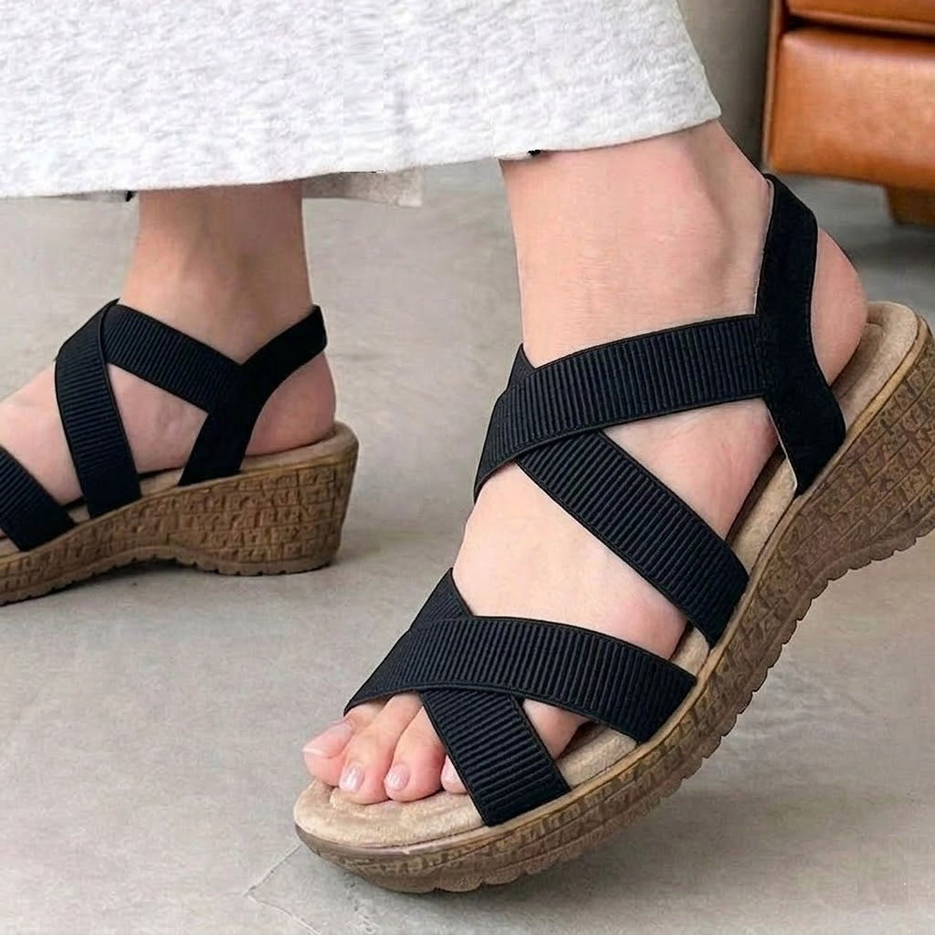 サンダル レディース 大きいサイズ 25.5cm 26cm 26.5cm 対応 クロス