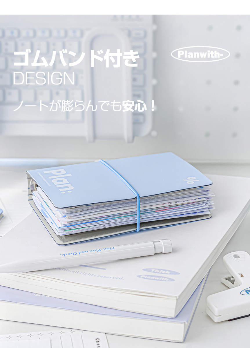 看護学 手書き学習ノート！持ち運びに便利なA8サイズの強固なバインダー付き！ Amazon | NatSumeBasicsレザー A8 バインダーノートブック ミニ