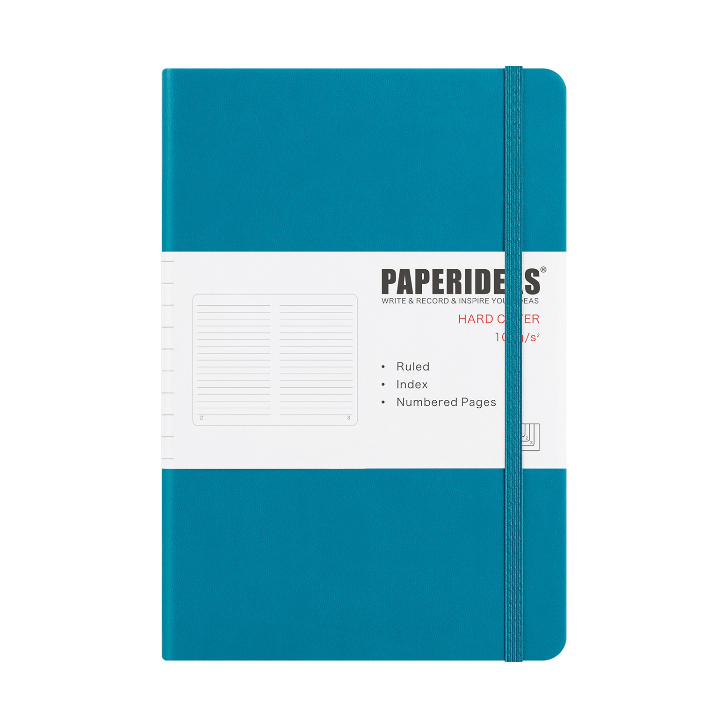 PAPERIDEAS ノート A5サイズ ハードカバー ノートブック メモ帳