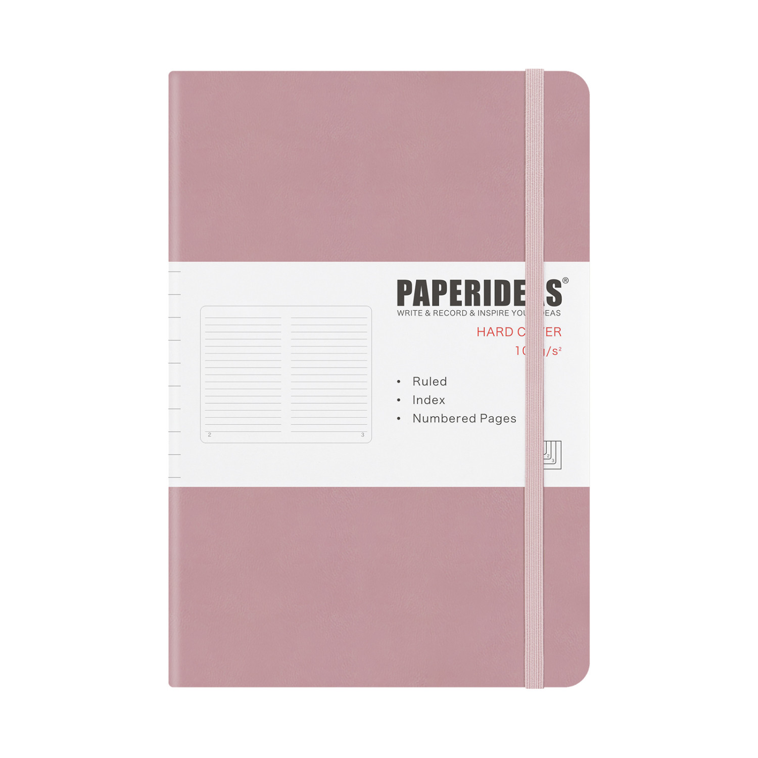 PAPERIDEAS ノート A5サイズ ハードカバー ノートブック メモ帳