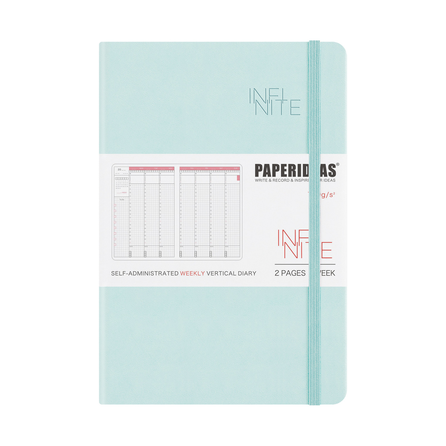 新モランディカラー】PAPERIDEAS 新型自分管理手帳 自己記入式 週間