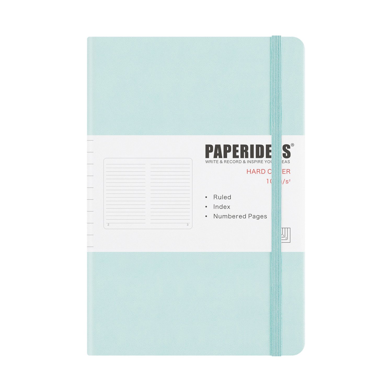 PAPERIDEAS ノート A5サイズ ハードカバー ノートブック メモ帳