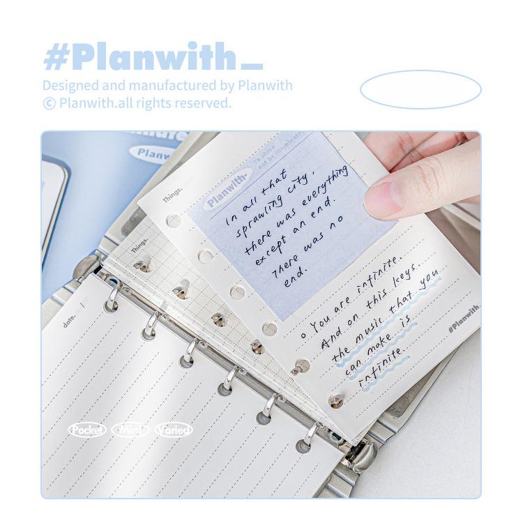 A6 / A7 対応】Planwith プランウィズ ポケットバインダー専用