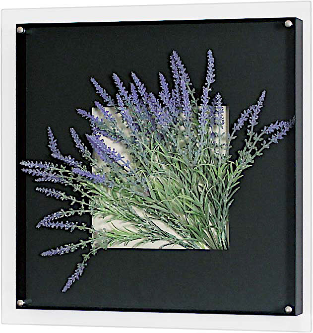 ベルク グリーンモード アートデコ アートパネル フラワー [FLOWER 3115] AR3115 W450×H450×D67mm 造花 2.2kg