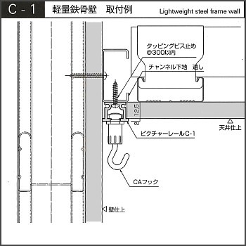 コレダーライン C-1 タキヤ ピクチャーレール ブロンズ レール長さ 
