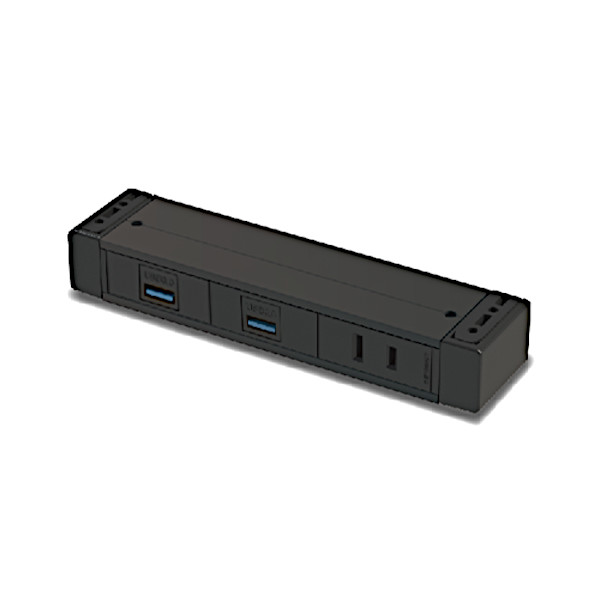 �΍����쏊 �v���p�[�g G001 �J�Z�b�g���R���Z���g 3�� �� G001-3-EAA-B �d���EUSB-A×2�FW164×39×25mm �u���b�N