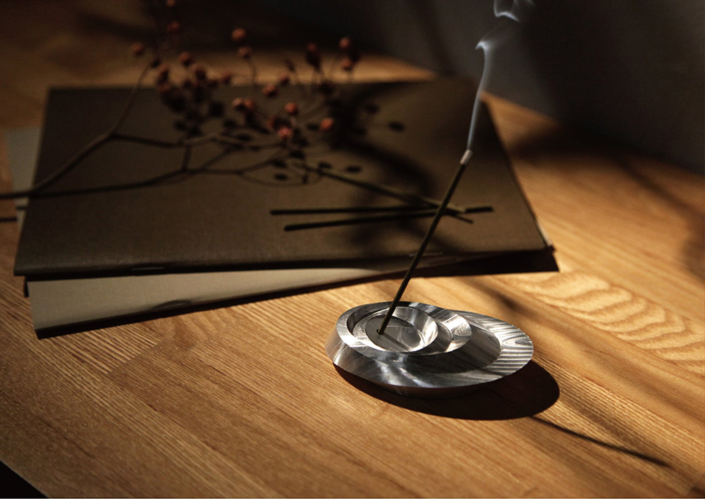 お香立て ハイテン工業 KON-KOU ~混淆~ incense holder【堺包丁】真鍮 日本のものづくり_4