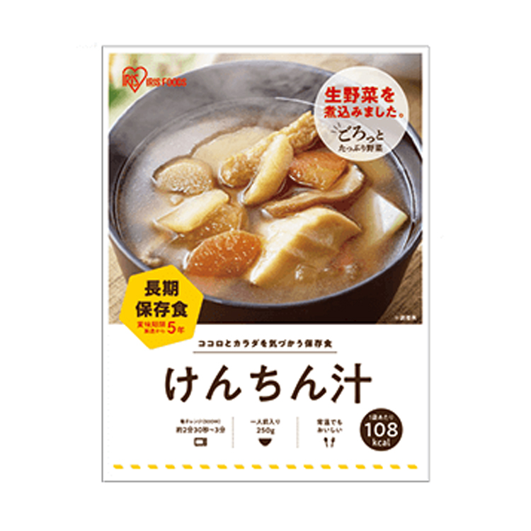 アイリスオーヤマ 災対食 けんちん汁 250g×36袋