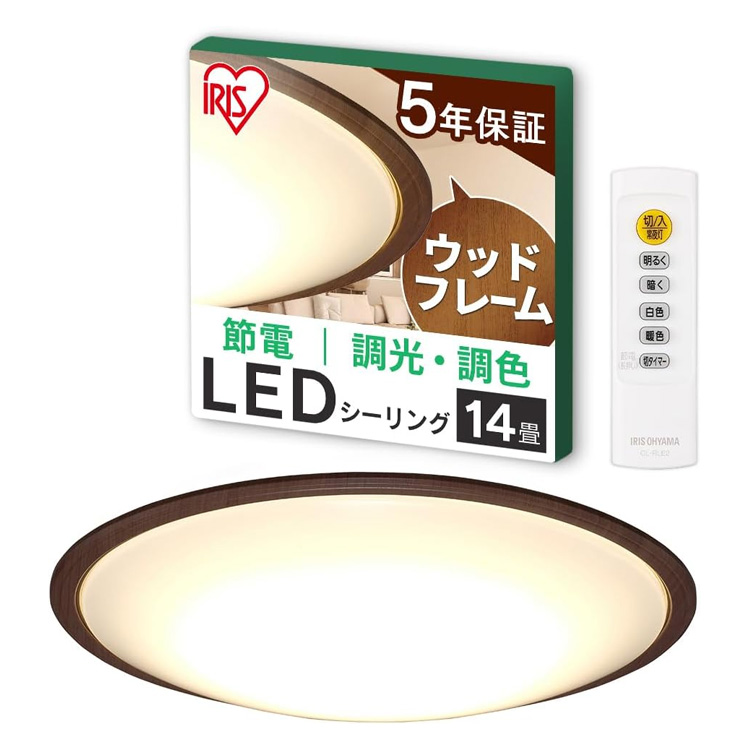 �A�C���X�I�[���} LED�V�[�����O���C�g 14�����F �E�b�h�t���[�� CEA14DL-5.0QWFM