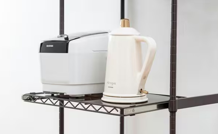 アイリスオーヤマ カラーメタルラック ペール上ラック ハイタイプ CMM