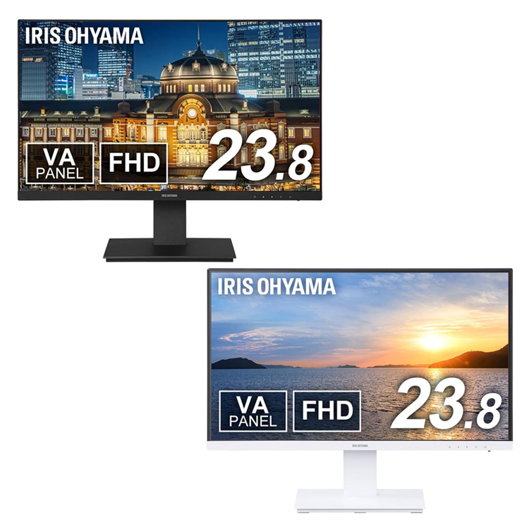 アイリスオーヤマ 液晶ディスプレイ 23V型 23インチ ILD-D23FHH-W
