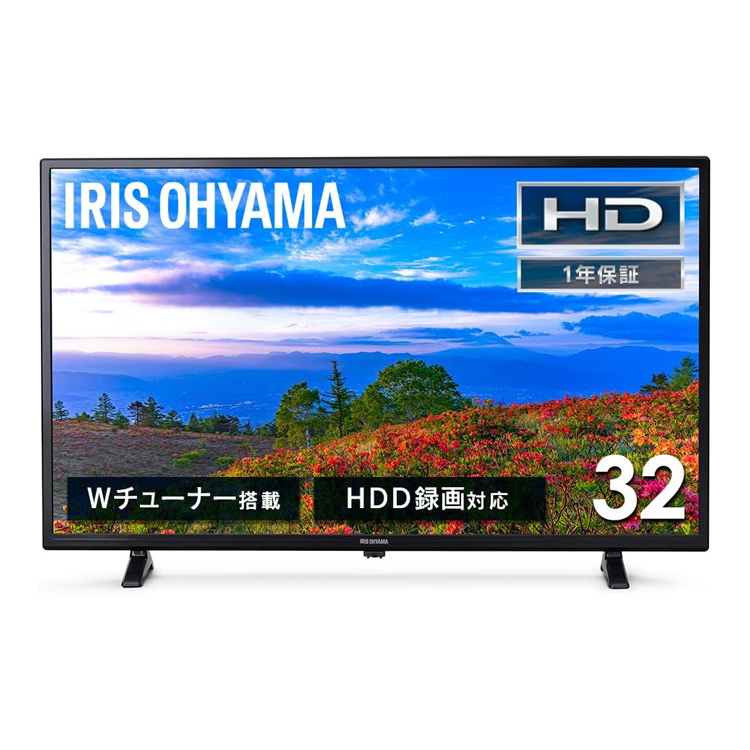 最安値正規品IRIS OHYAMA ハイビジョン液晶テレビ　32V型 テレビ