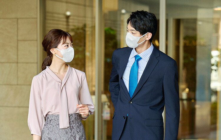 ナノエアーマスク 立体 ふつう 20枚入 RK-KN20S アイリスオーヤマ