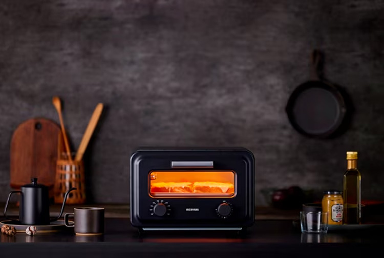 アイリスオーヤマ スチームカーボントースター SOT-201B アイリスオーヤマ アイリスプラザ スチームカーボントースター