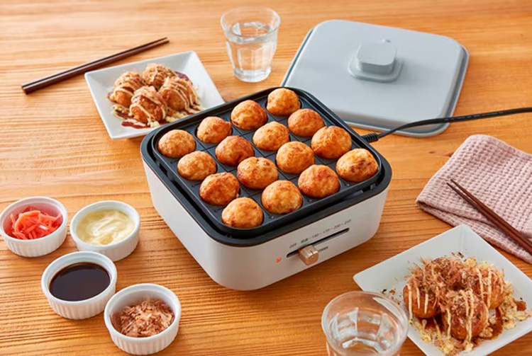 アイリスオーヤマ ミニグリルなべ 3枚プレート IGU-P3-D オレンジ