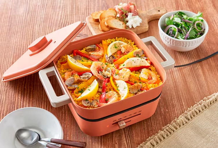 【新品未使用｜メーカー保証】アイリスオーヤマ グリルなべ 3枚プレート アイリスオーヤマ グリルなべ 3枚プレート ライトグレー IGU-P3-H