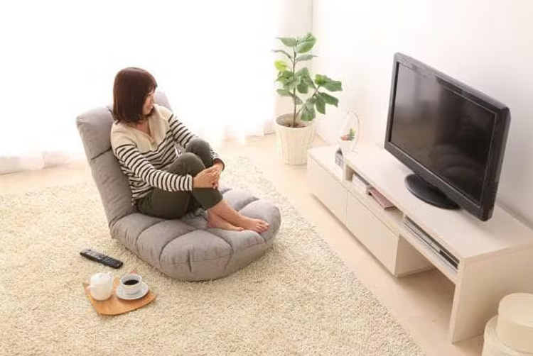 Amazon｜アイリスオーヤマ 座椅子 ワイド リクライニング