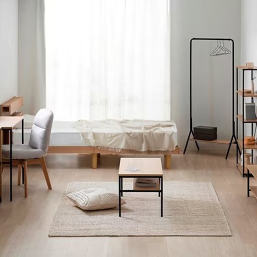 アイリスオーヤマ HIRO BIRO シリーズ サイドテーブル ナチュラル