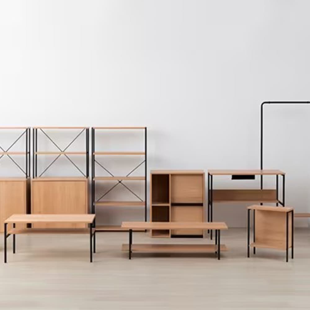 アイリスオーヤマ HIRO BIRO シリーズ サイドテーブル ナチュラル