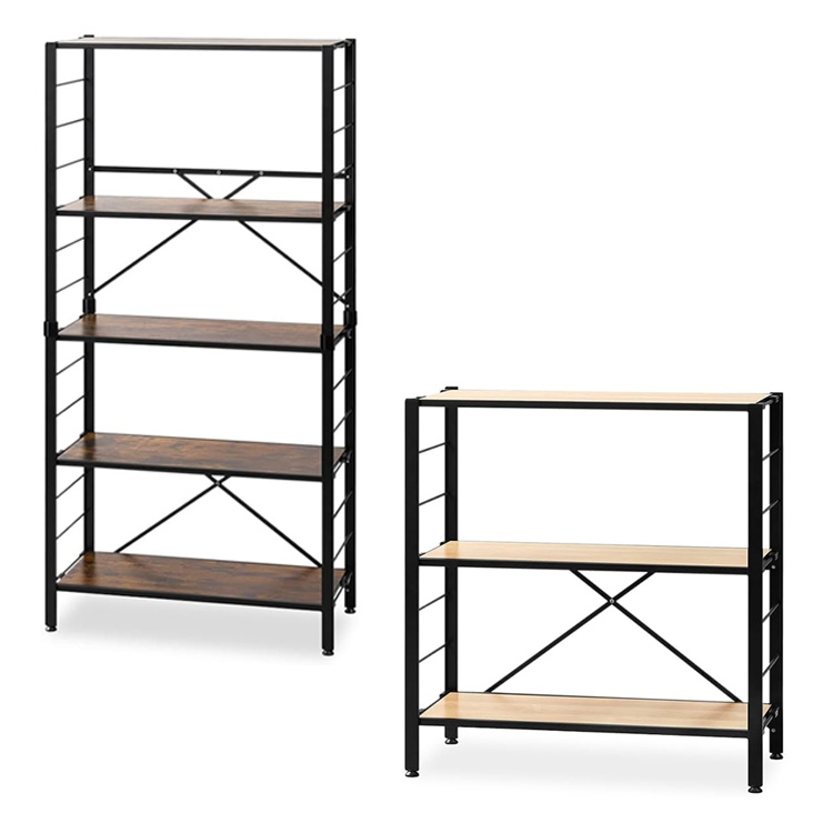 アイリスオーヤマ 組立簡単 連結スチールラック KRSR-3 3段 ナチュラル