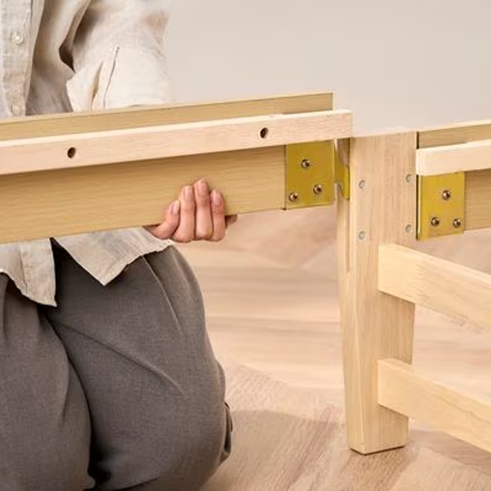 アイリスオーヤマ 組立簡単すのこベッド ESB01-S : カネマサかなものe