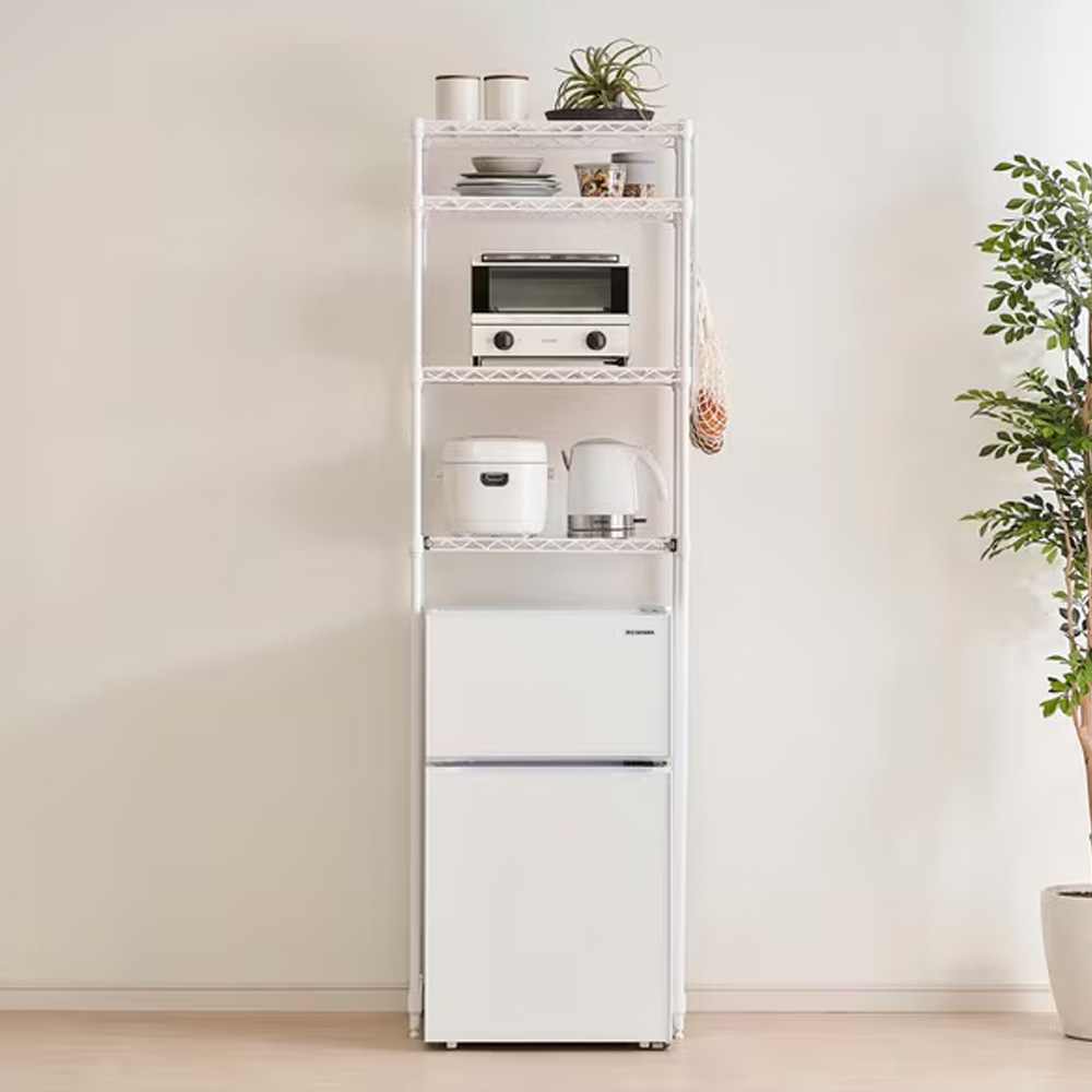 アイリスオーヤマ カラーメタルラック ペール上ラック ハイタイプ CMM