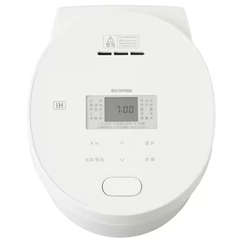 アイリスオーヤマ IHジャー炊飯器 3合 RC-ISA30-B ブラック : カネマサ