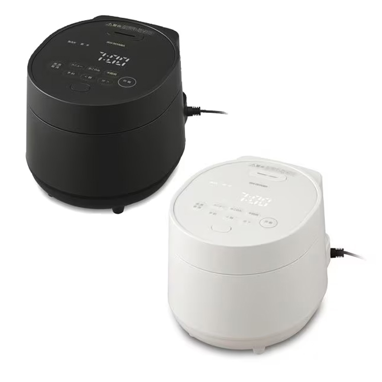アイリスオーヤマ ジャー炊飯器 3合 RC-MGB30-B ブラック : カネマサ
