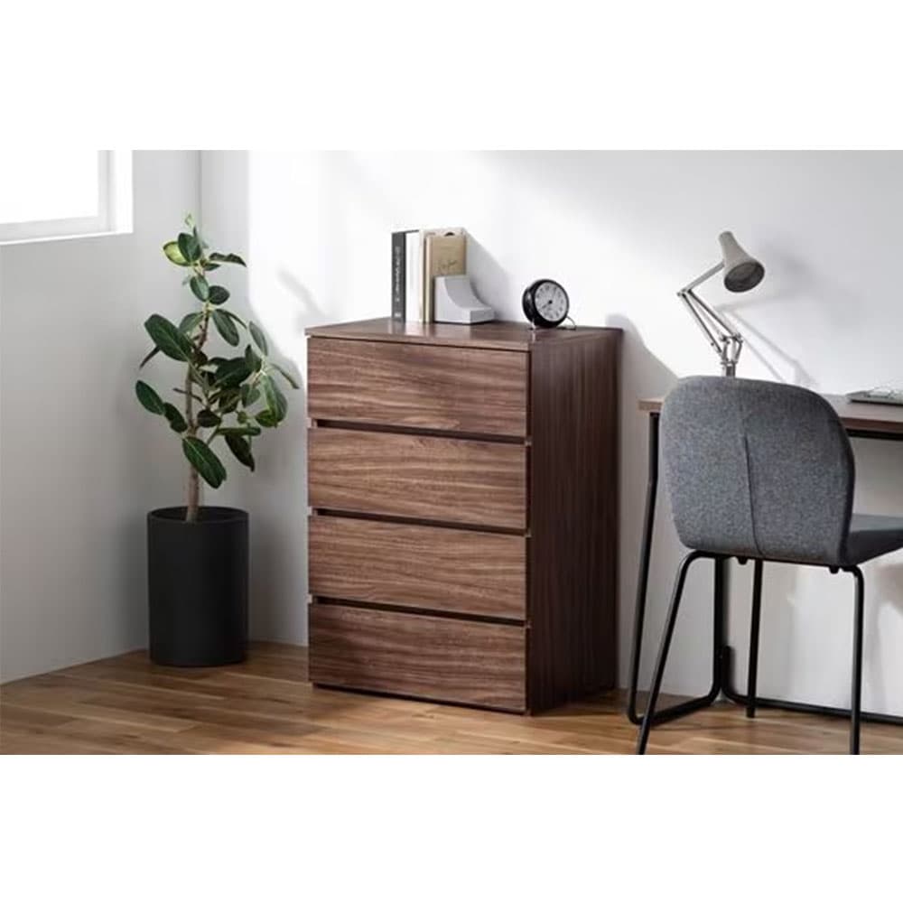 チェスト 4段 組立簡単ウッドチェスト KKWCｰ790 ナチュラル 209225