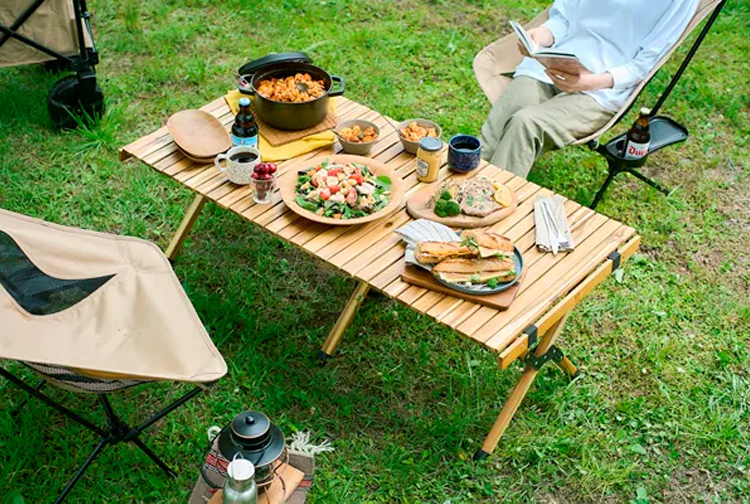 HUGEL アイリスオーヤマ　ウッドロールテーブル 104907_enet.jpg