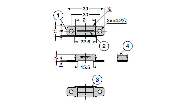 865 屋根パーツ YN8411 YN8413 Pas 84043106, AZ100809 - sieczkarnie New Holland FX, John