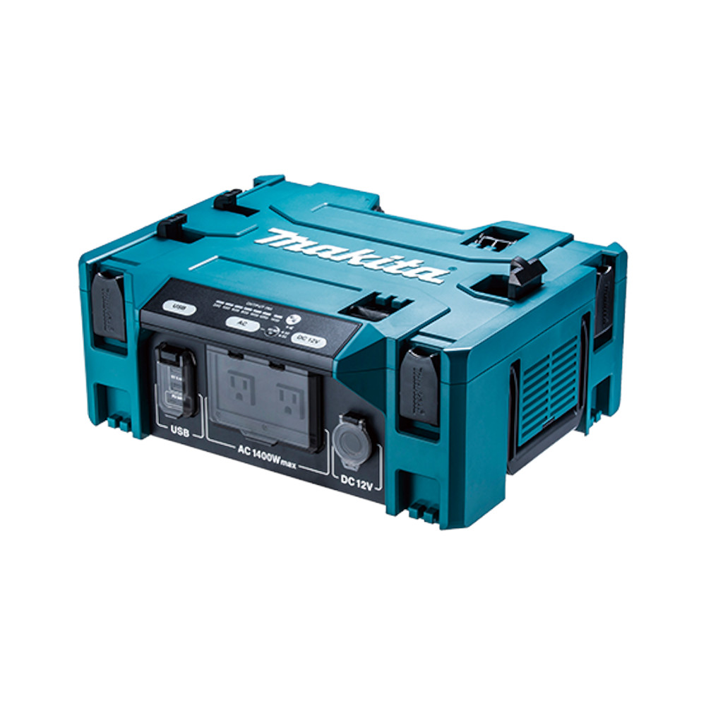 マキタ Makita DCACインバータ 連続出力：1,400W AC100V出力 USB出力(Type A・C各2口) DC12V出力 本体のみ バッテリ・充電器・ポータブル電源別売 BAC01 :mkt bac01:カネマサかなものe shop