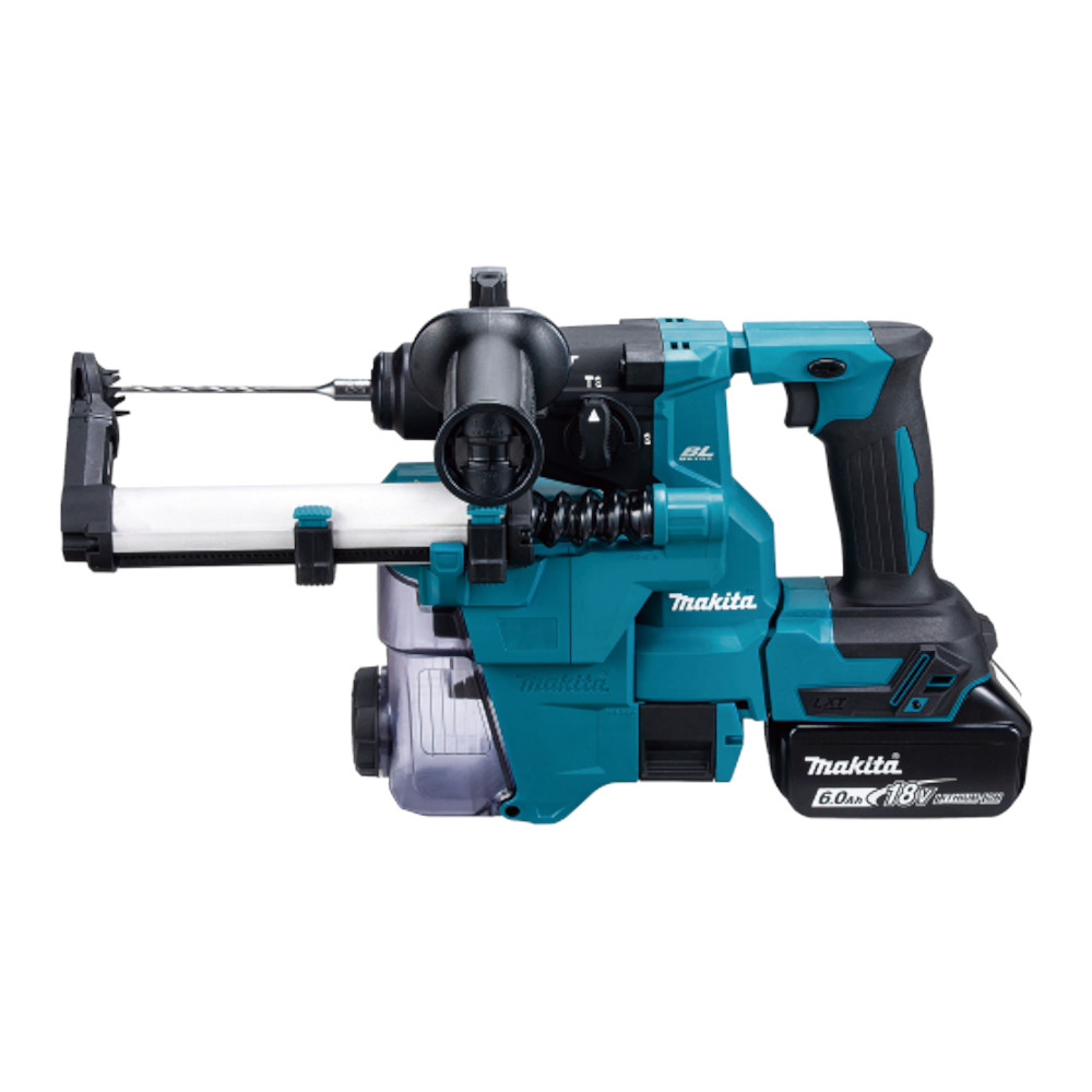 マキタ Makita 18mm充電式ハンマドリル 18V HR183DRGXV バッテリ・充電器・ケース付 集じんシステム付 :mkt hr183drgxv:カネマサかなものe shop