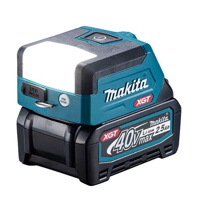 マキタ 充電式 ワークライト LED ML011G 40Vmax 広範囲 照射 コンパクトサイズ USB 本体のみ makita